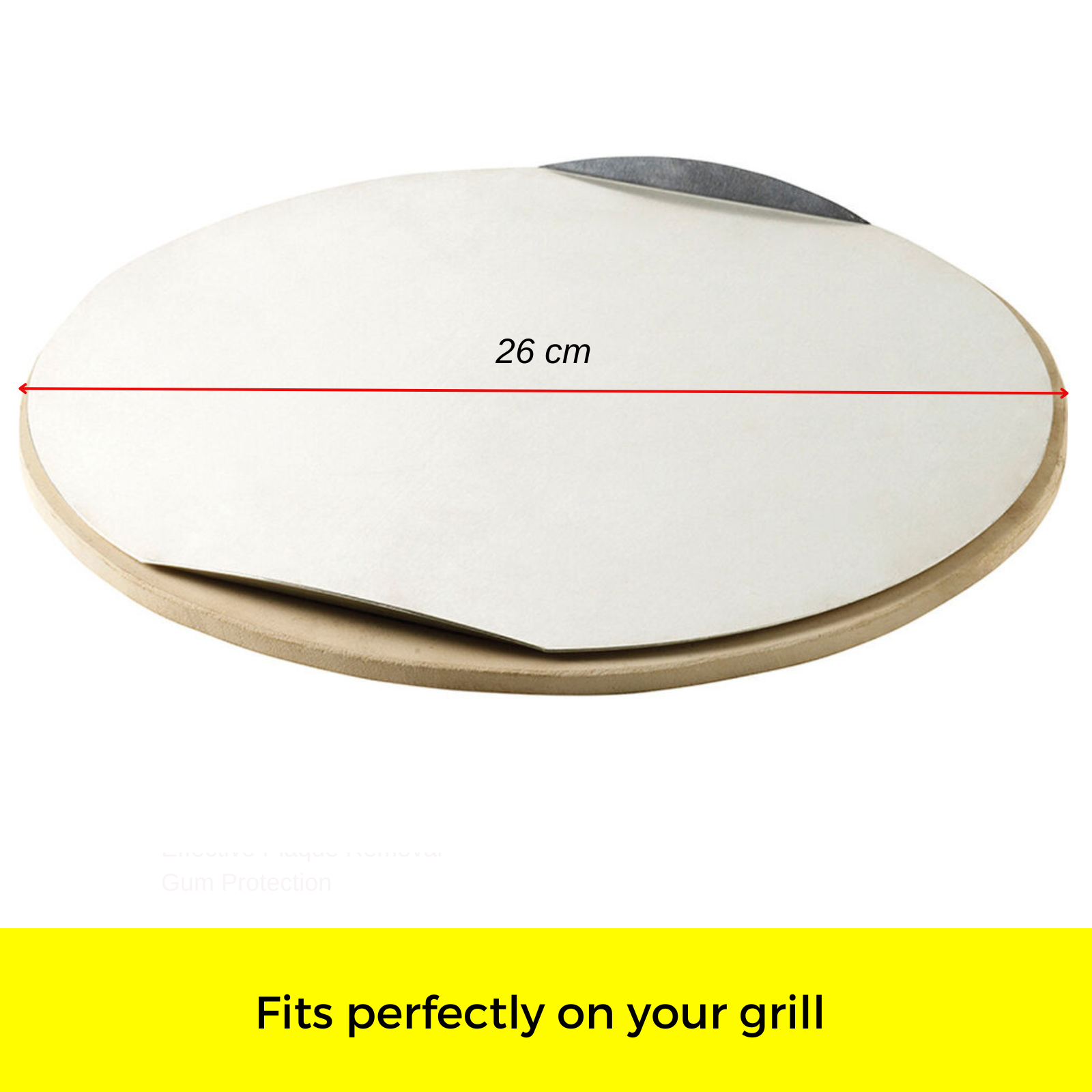 er BabyQ Q1000 Round Pizza Stone & Tray Gourmet Pizzas er Pizza