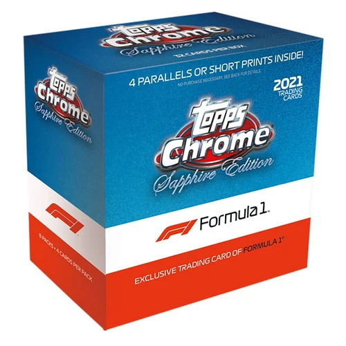 2021 Topps Formula 1 F1 Chrome Sapphire Hobby Sealed IN HAND Ships FAST 