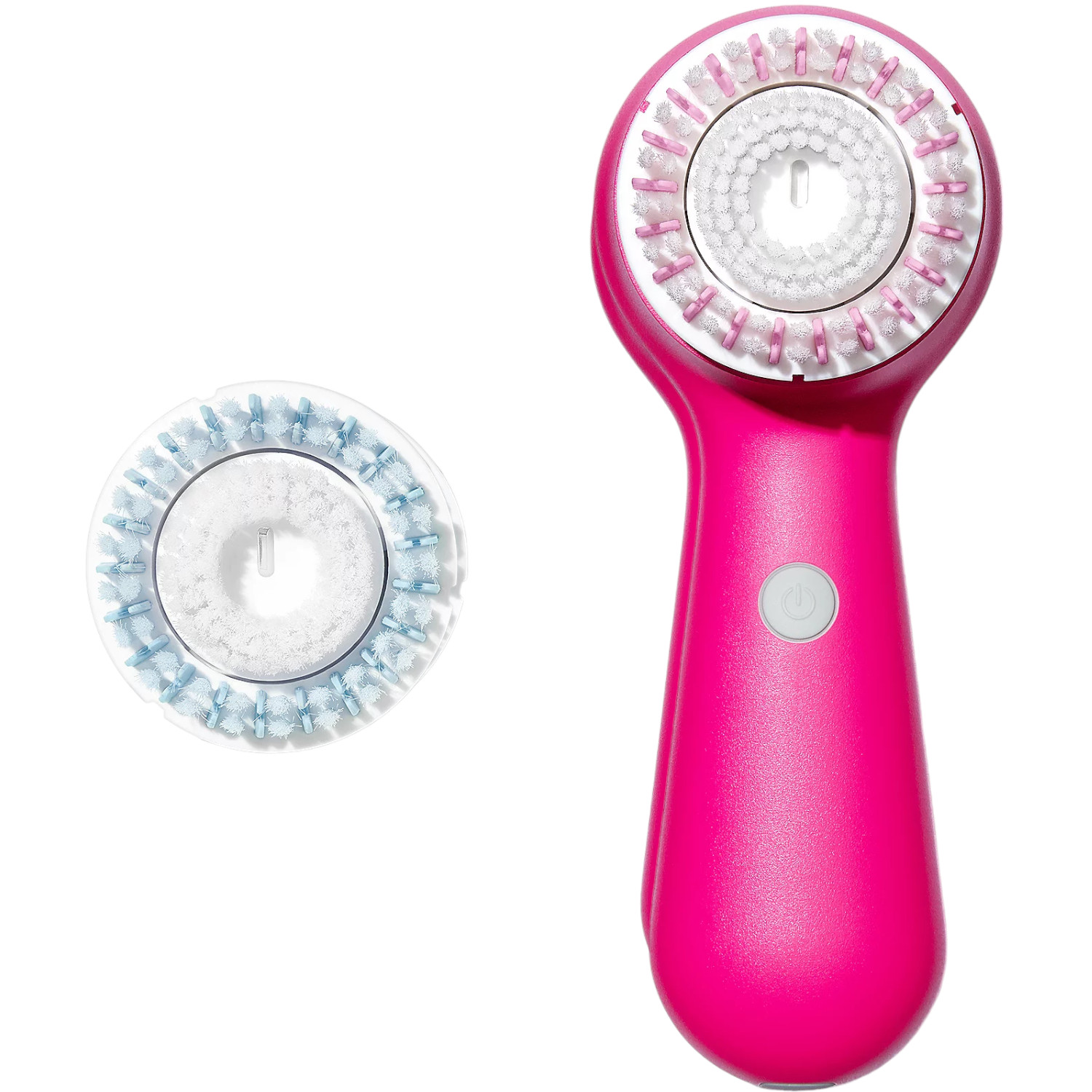 Набор кистей Clarisonic Mia Prima Bundle с чувствительной головкой розового цвета