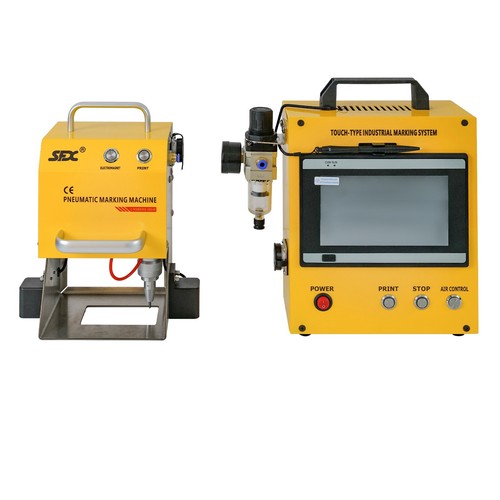 120*50mm Metall Nadelpräger Pneumatische Graviermaschine für VIN-Code - Picture 2 of 10
