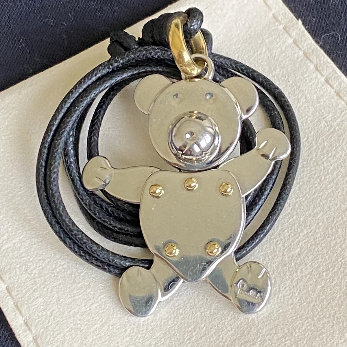 Pomellato top collana orso