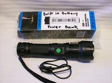 ZLL XHP50 LED Flashlight, Complete w/Built-in Lithium Battery, NIB