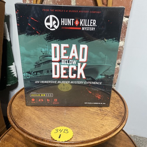 Hunt A Killer: Dead Below Deck Game Mystery Game - Brand New