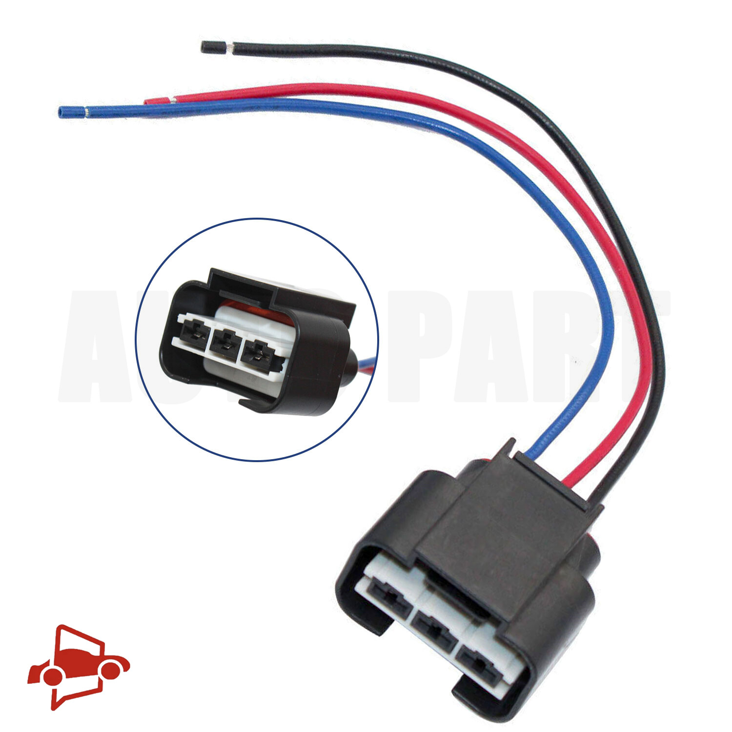 Fit for Kia Sedona 20142018 Cooling Fan Resistor Pigtail Connector WRK4KMA59 eBay