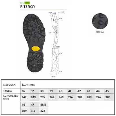 Suola Lunga Sci Di Fondo® Premium In Gomma Cellulare Suola - Foto 7