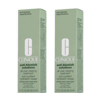 Clinique Anti-Blemish Solutions - All-Over Clearing Treatment 50ml - 2x