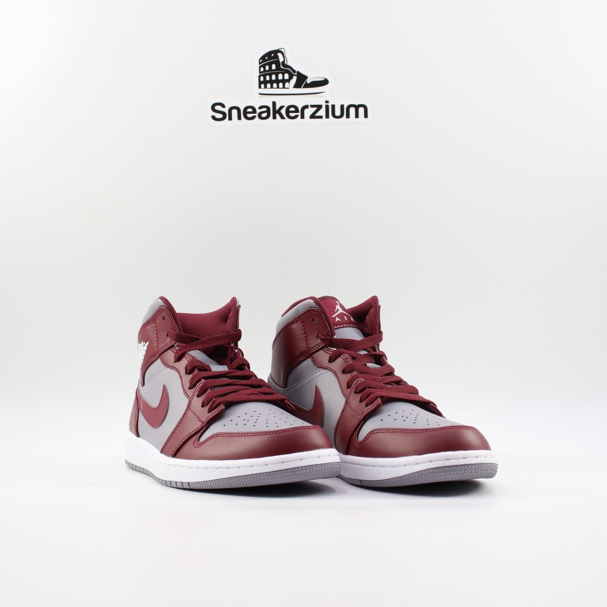 Nike Air Jordan 1 Mid Cherrywood Red DQ8426-615 Men's Size 5 New