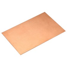 Pure Copper Sheet, 6" X 4" X 0.05" 16 Gauge T2 Copper Metal Plate