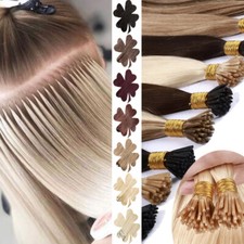 Stick I Tip Indian Remy Human Hair Extensions NaNo Ring Tips Blonde CLEARANCE