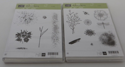 Stampin' Up Cling Stamps 143251 Touches Of Texture set of 15 NEW | eBay