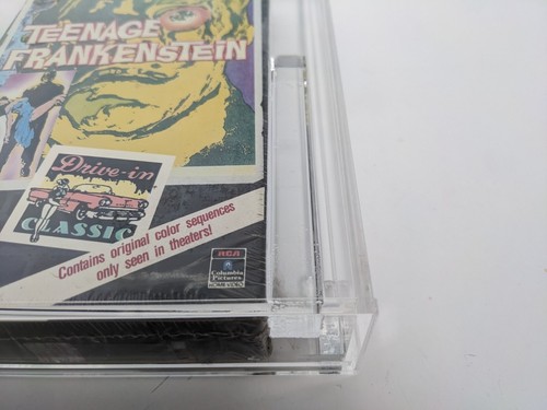 Graded VHS Teenage Frankenstein Cult Horror IGS 1991 Sealed 1957 Box 8 Seal 6.5 - Picture 19 of 24