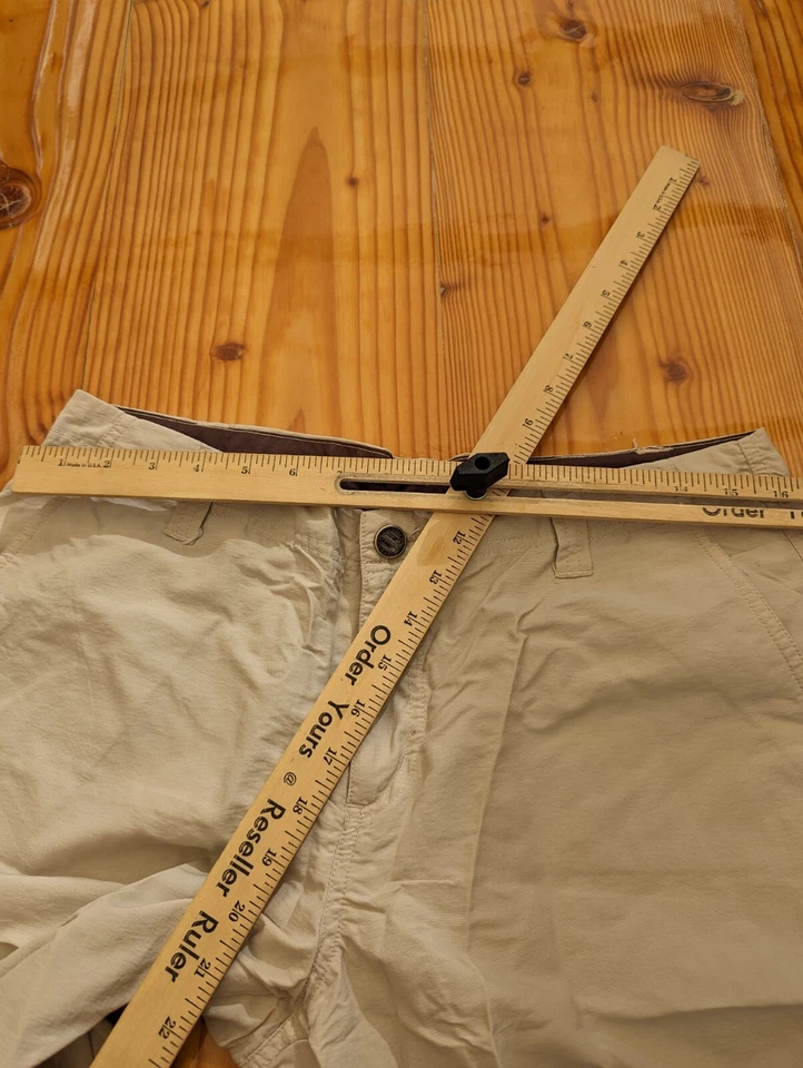 Pantalones de nailon Sierra Think Outside blancos 12 beige Foto 2 de 4