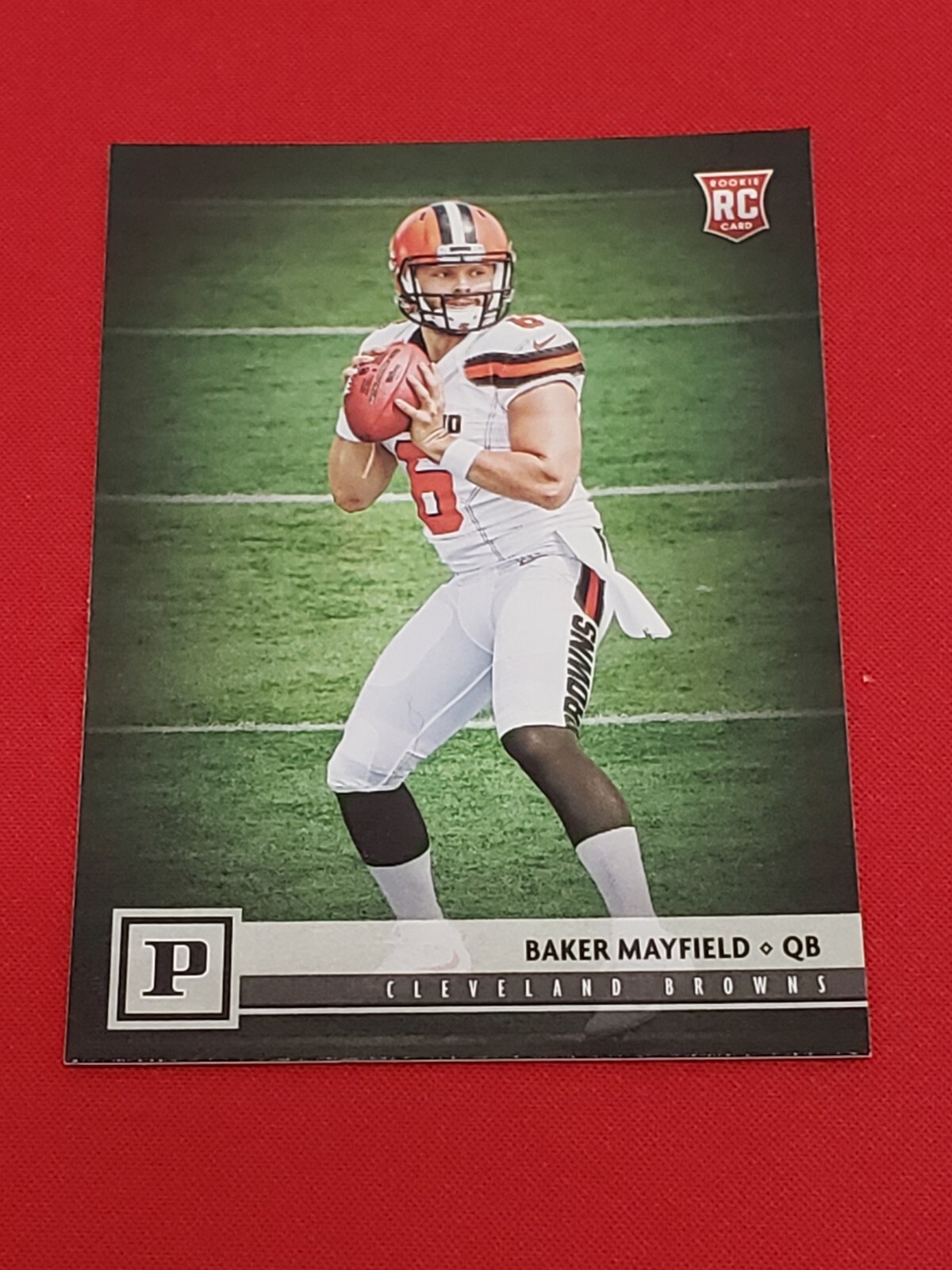 Baker Mayfield 2018 Panini Football RC #308 #Browns #Panthers #ML