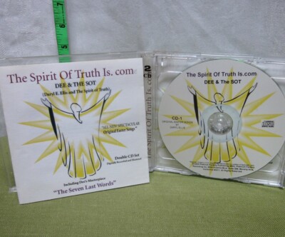 DARYL E ELLIS & SPIRIT OF TRUTH Seven Last Words 2-CD set Easter Songs 2005 Ohio