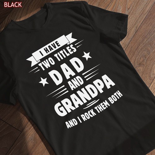 Men Promoted To Papa 2022 Dad First Time Grandpa Fathers Day Gift T-Shirt S-4XL - Picture 2 of 10