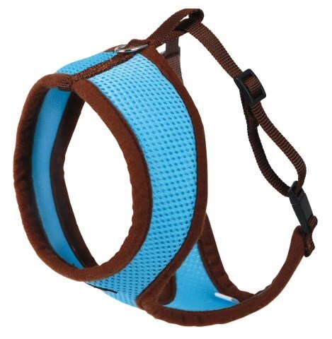 4018653826454 KERBL Verstellbares Katzengeschirr mit Leine 120 cm – Blau KERBL - Bild 1 von 3