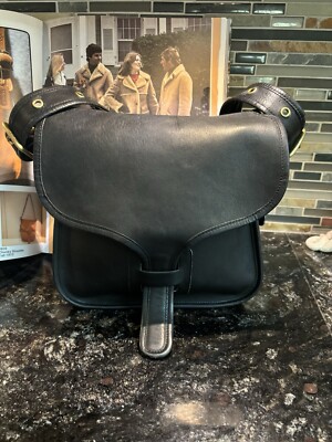 Coach Courier Vintage Bonnie Cashin Bag Glovetanned Leather 8920