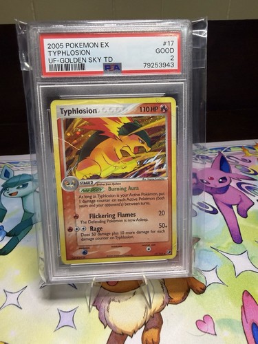 Typhlosion graded PSA 2 for sale on eBay