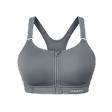 SHEFIT EMERGE Steady Grey Luxe Sports Bra High Support Medium Impact Workout