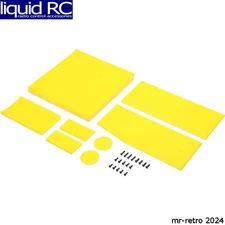 Losi -2855 Wing Panel Set Yellow: 22S Sprint