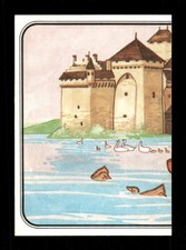 1983 Panini Barbie Sticker Card 165 Fairytale Castles BXCP14