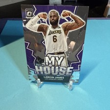 2022-23 Panini Donruss Optic LeBron James My House Card #4 LA Angeles Lakers