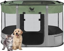 Dog Playpen Foldable Kitten Playpen Medium Dogs Portable Pet Puppy Playpen
