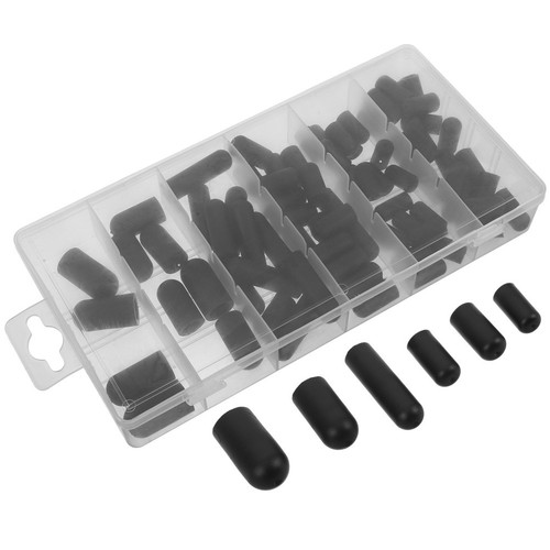 80 Pcs Silicone Thread Protectors Vacuum Caps Automotive Heavy Duty ...