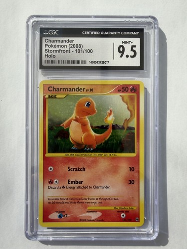Charmander graded CGC 9.5 for sale on eBay