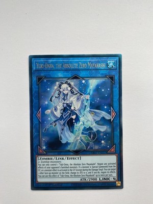 RA05-DE057 Yuki-Onna, die Absolute Null Mayakashi Ultimate Rare 1. Auflage YuGiOh