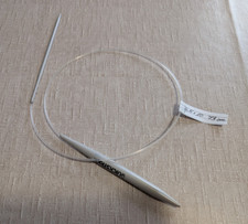 Außergewöhnliche Rundstricknadel mit zwei verschiedenen Nadelgrößen - Retro !!!
