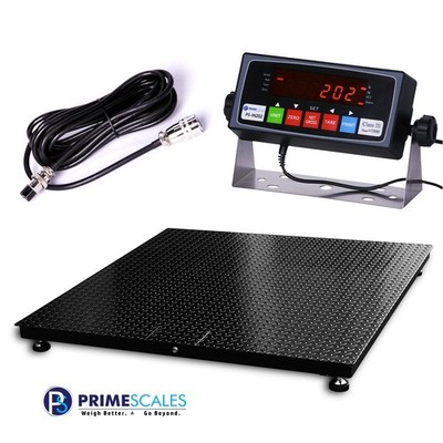 40''x40'' Industrial Floor Scale 2500 lb Heavy Duty Digital Platform Warehouse