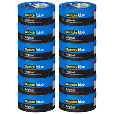 ScotchBlue Original Painter's Tape 2090 : 2 in. x 60 yds. Blue  12 Rolls 
