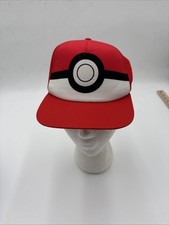 Pokemon Pokeball Youth Red Baseball Hat Cap Snapback Adjustable 2020 Nintendo