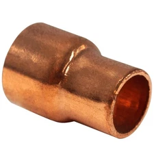 Appli Parts AP-R012038 1/2x3/8 in Reducing Bushing Copper pipe fittings C x C Sw