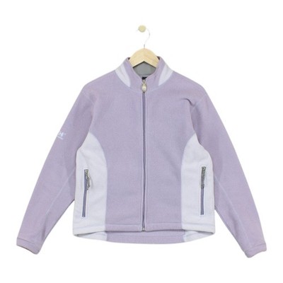 Vintage Helly Hansen Fleecejacke Damen Größe M Lila Full Zip