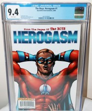 The Boys: Herogasm #1 - Dynamite 2009 - CGC 9.4 NM White Pages - Garth Ennis
