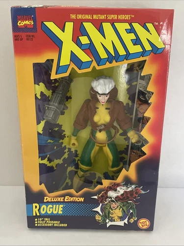 Marvel X-Men ROGUE 10” Action Figure Deluxe Edition Vintage 1995 Toy Biz