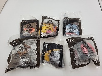 McDonald's 2004 Dave the Barbarian Happy Meal Toys - Complete Set of 6 - NEW