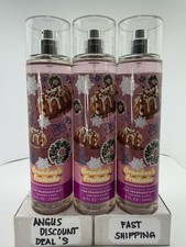 Bath  Body Works GRANDMA'S FRUITCAKE FINE FRAGRANCE MIST 8OZ, 3 Bottles NEW