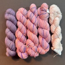 KOIGU KPM  KPPPM Fingering Yarn 100 Merino Wool 175 yds - Variety Lot 5 Skeins