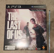 RARE Last Of Us PS3 Sony Retail Store Promotional Oversized Large Display Box