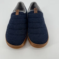 OluKai Mahana Men's Size 10 Navy Blue Slippers Shoes Indoor Outdoor Comfort