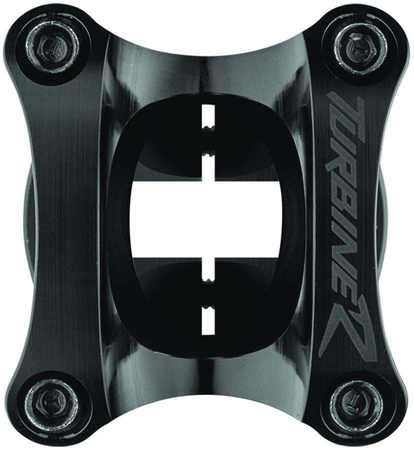 RaceFace Turbine R 35 Stem - 50mm, 35 mm Clamp, +/-0, 1 1/8", Black - Image 4 of 4