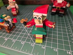 LEGO 40205 Little Elf Helpers 40206 Christmas Santa Claus 2016 - Retired
