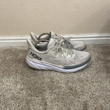 Hoka One One Clifton 8 Men's Size 11 Lunar Rock Nimbus Cloud Shoes 1119393-LRNC