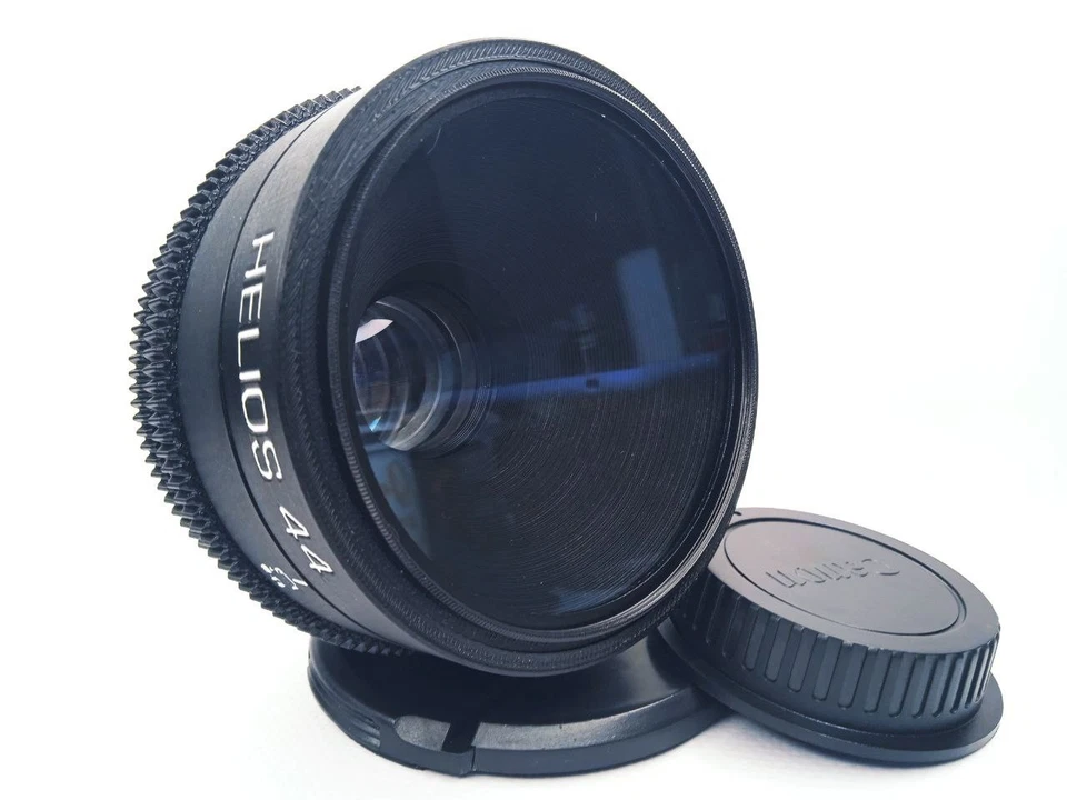 Lente de cine Rehouse Helios 44 2/58 mm Canon EF montura Helios 44 m-4 58 mm f2 Foto 2 de 4