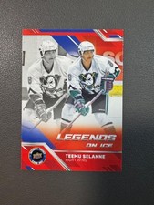 2025 Upper Deck National Hockey Card Day Legends on Ice Teemu Selanne Ducks