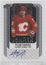 2022 Upper Deck Ovation Lauded Signatures Tier 2 Tyler Toffoli #LS-TT Auto 04e2