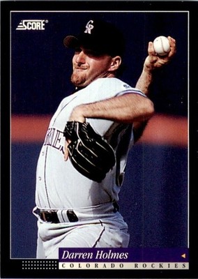 1994 Score Darren Holmes B Baseball Cards #207